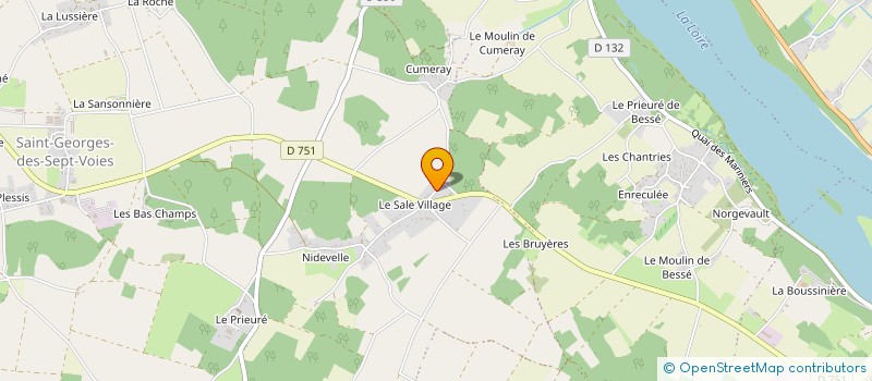 localisation de l'entreprise MONSIEUR PAUL RINGER  GENNES-VAL-DE-LOIRE