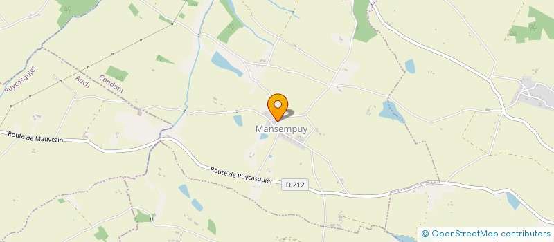 localisation de l'entreprise MONSIEUR PAUL RIVIERE  SARRANT