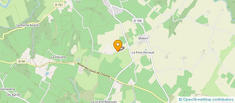 localisation de l'entreprise MONSIEUR PAUL ROBIN  ROCHEFORT-SUR-LOIRE