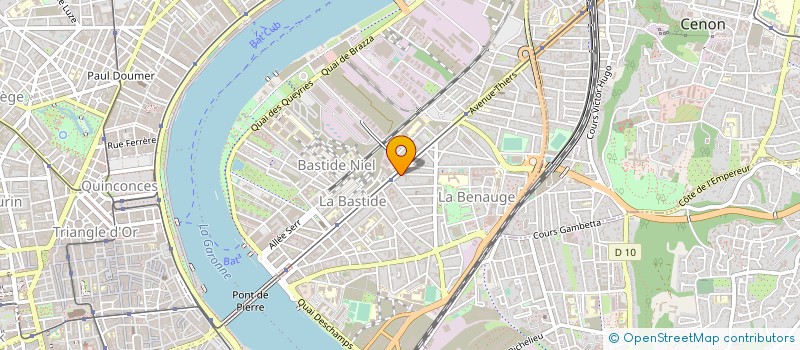 localisation de l'entreprise MONSIEUR PAUL ROCCA à BORDEAUX