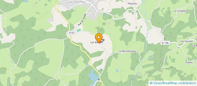 localisation de l'entreprise MONSIEUR PAUL ROCHE  SAINT-EXUPERY-LES-ROCHES