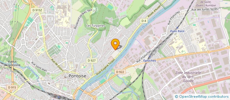 localisation de l'entreprise MONSIEUR PAUL RODER  PONTOISE