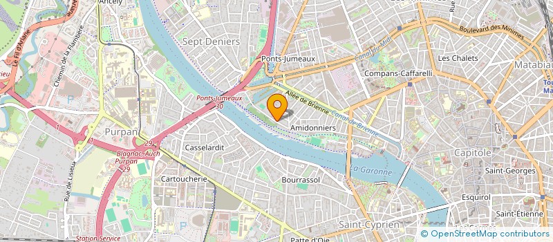 localisation de l'entreprise MONSIEUR PAUL ROIRAND à TOULOUSE