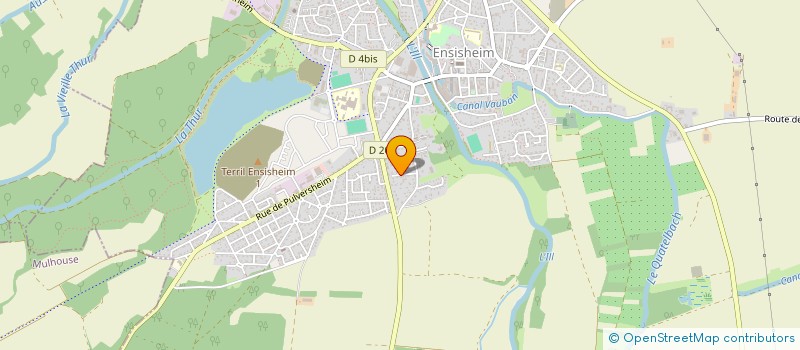 localisation de l'entreprise MONSIEUR PAUL ROSE  ENSISHEIM