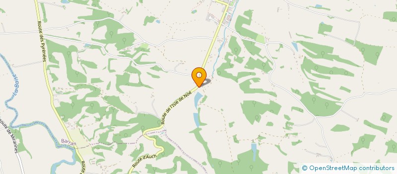 localisation de l'entreprise MONSIEUR PAUL ROUCAU  BARRAN