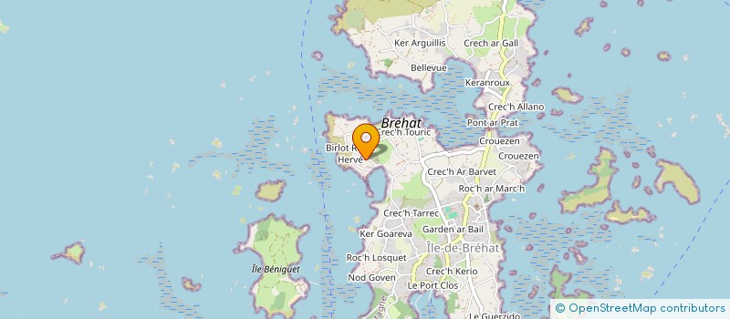 localisation de l'entreprise MONSIEUR PAUL ROUILLAC  ILE-DE-BREHAT