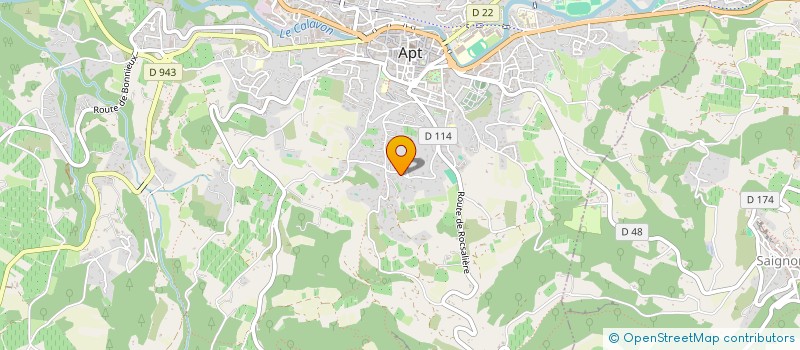 localisation de l'entreprise MONSIEUR PAUL ROUQUET  APT