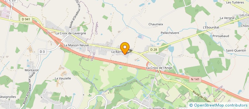 localisation de l'entreprise MONSIEUR PAUL ROUSSEAU  VEYRAC