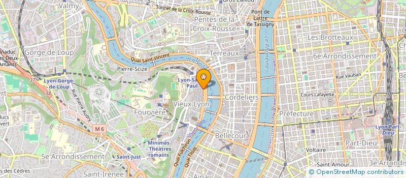 localisation de l'entreprise MONSIEUR PAUL ROYAUX à LYON