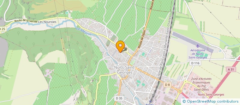 localisation de l'entreprise MONSIEUR PAUL ROYET  NUITS-SAINT-GEORGES