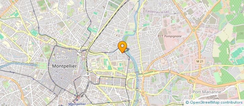 localisation de l'entreprise MONSIEUR PAUL ROZIER à MONTPELLIER