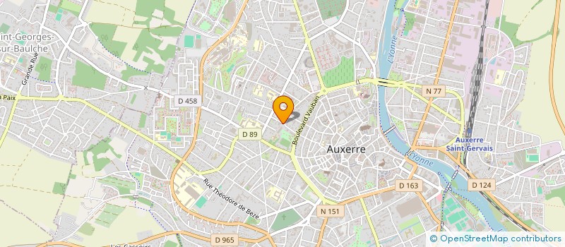 localisation de l'entreprise MONSIEUR PAUL RUANO-BORBALAN à AUXERRE