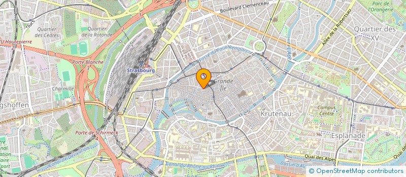 localisation de l'entreprise MONSIEUR PAUL RUHLMANN à STRASBOURG