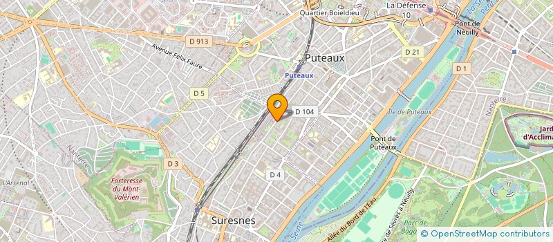 localisation de l'entreprise MONSIEUR PAUL RUSSELL WISE à SURESNES