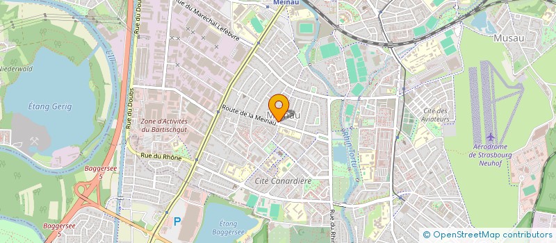 localisation de l'entreprise MONSIEUR PAUL SAAD à STRASBOURG