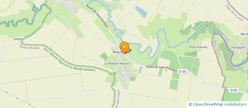 localisation de l'entreprise MONSIEUR PAUL SACRE  SAINT-HILAIRE-DES-LOGES