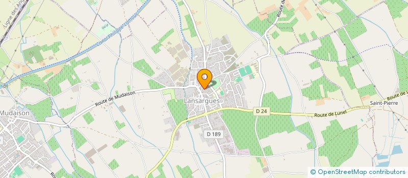 localisation de l'entreprise MONSIEUR PAUL SAINT-GERMAIN  LANSARGUES