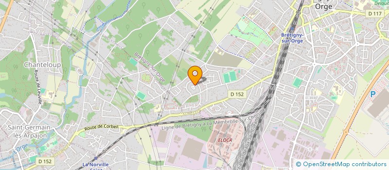 localisation de l'entreprise MONSIEUR PAUL SAINTON à BRETIGNY-SUR-ORGE