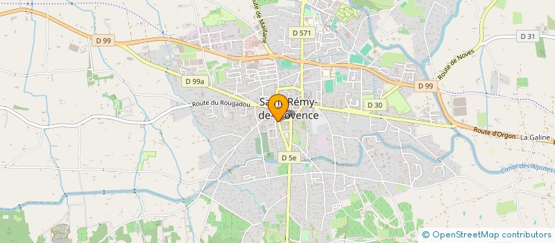 localisation de l'entreprise MONSIEUR PAUL SALAS  SAINT-ANDIOL