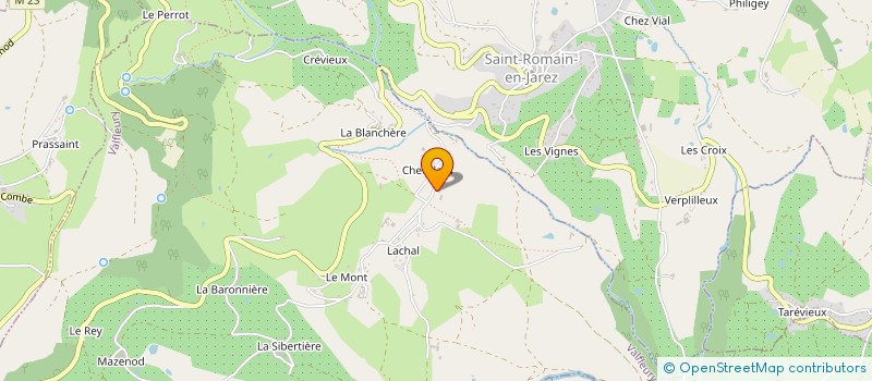 localisation de l'entreprise MONSIEUR PAUL SALAZARD  FARNAY