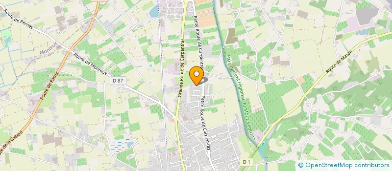 localisation de l'entreprise MONSIEUR PAUL SALENDRES à PERNES-LES-FONTAINES