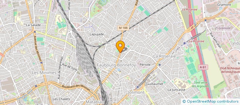 localisation de l'entreprise MONSIEUR PAUL SALINI à TOULOUSE