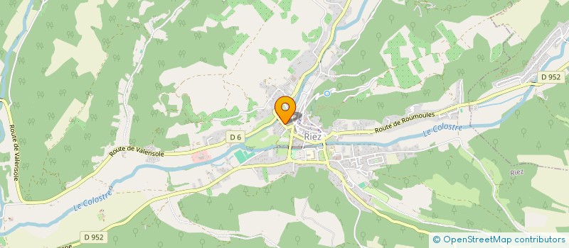 localisation de l'entreprise MONSIEUR PAUL SAPONE  RIEZ