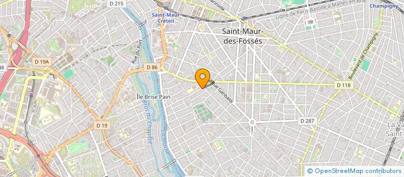 localisation de l'entreprise MONSIEUR PAUL SAUNIER à SAINT-MAUR-DES-FOSSES