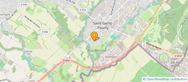 localisation de l'entreprise MONSIEUR PAUL SAVANCHOMKEO à SAINT-GENIS-POUILLY