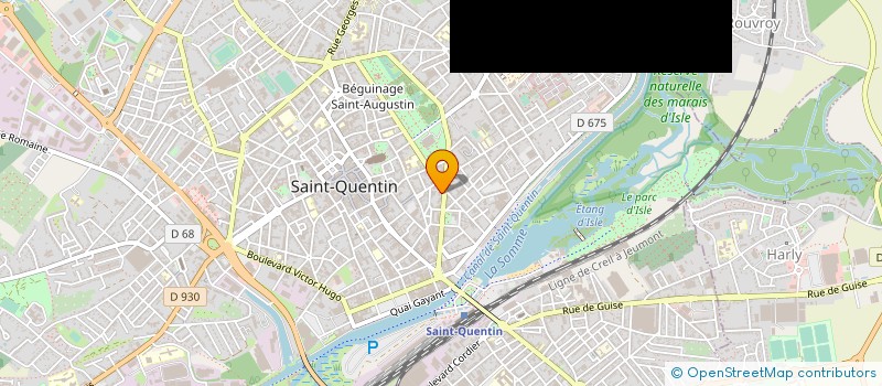 localisation de l'entreprise MONSIEUR PAUL SCEMAMA à SAINT-QUENTIN