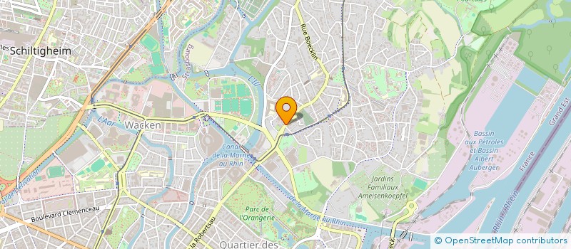 localisation de l'entreprise MONSIEUR PAUL SCHACH  STRASBOURG