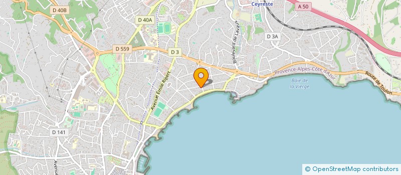 localisation de l'entreprise MONSIEUR PAUL SCHMITT  TOULON