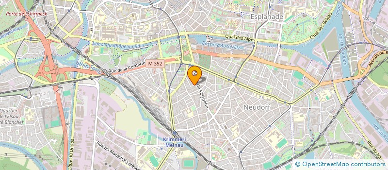 localisation de l'entreprise MONSIEUR PAUL SCHUBLIN à STRASBOURG