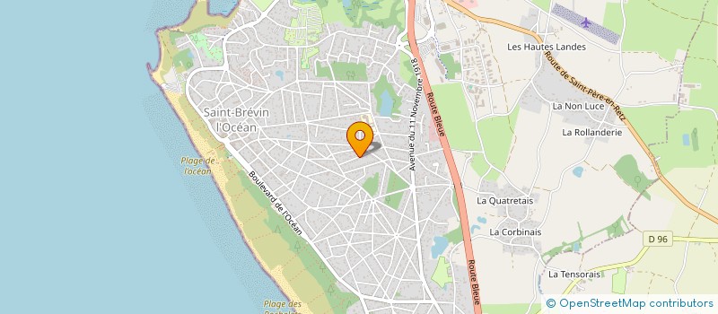 localisation de l'entreprise MONSIEUR PAUL SECHE à SAINT-BREVIN-LES-PINS