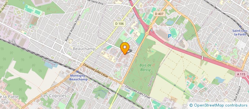 localisation de l'entreprise MONSIEUR PAUL SECLIN à TAVERNY