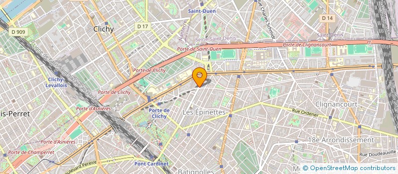 localisation de l'entreprise MONSIEUR PAUL SECOND  PARIS