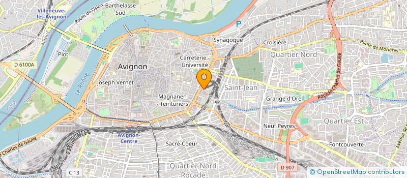 localisation de l'entreprise MONSIEUR PAUL SEINE  AVIGNON