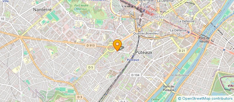 localisation de l'entreprise MONSIEUR PAUL SENNEGON  PUTEAUX