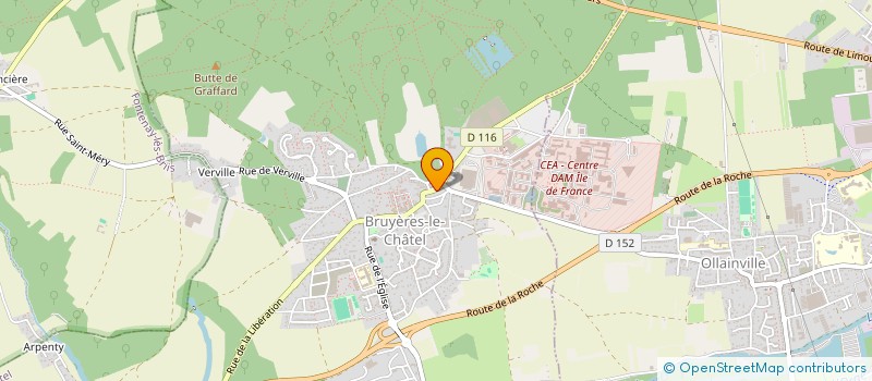 localisation de l'entreprise MONSIEUR PAUL SERES COSTINAS  BRUYERES-LE-CHATEL