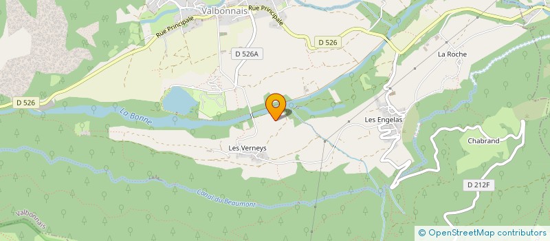 localisation de l'entreprise MONSIEUR PAUL SIAUD  CHANTEPERIER