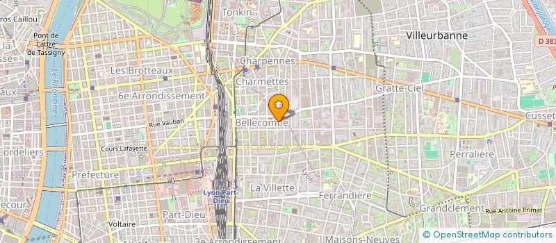 localisation de l'entreprise MONSIEUR PAUL SIBUET à LYON