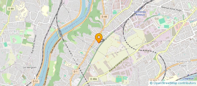 localisation de l'entreprise MONSIEUR PAUL SICHE  CALUIRE-ET-CUIRE