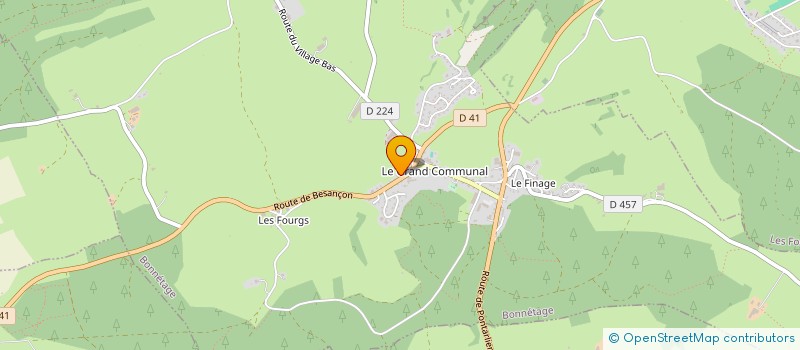 localisation de l'entreprise MONSIEUR PAUL SIEGFRIED  BONNETAGE