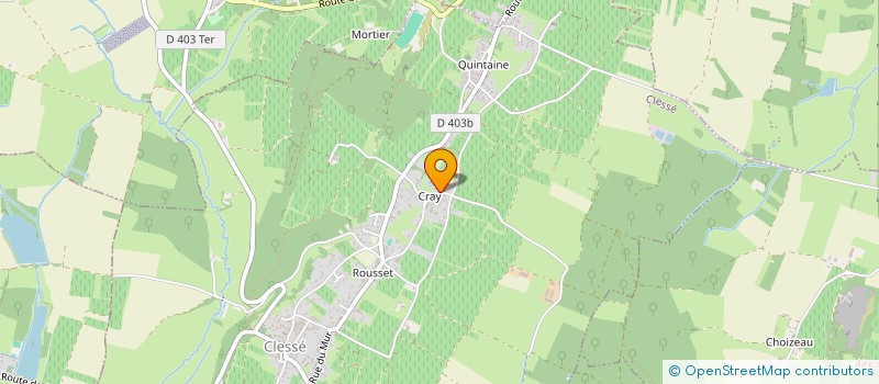 localisation de l'entreprise MONSIEUR PAUL SIGNORET  CLESSE