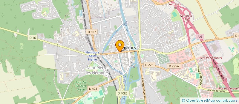 localisation de l'entreprise MONSIEUR PAUL SILVA  NEMOURS