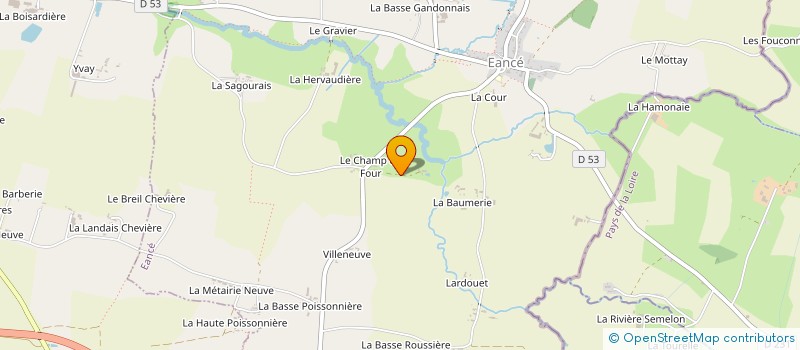 localisation de l'entreprise MONSIEUR PAUL SILVESTON  EANCE