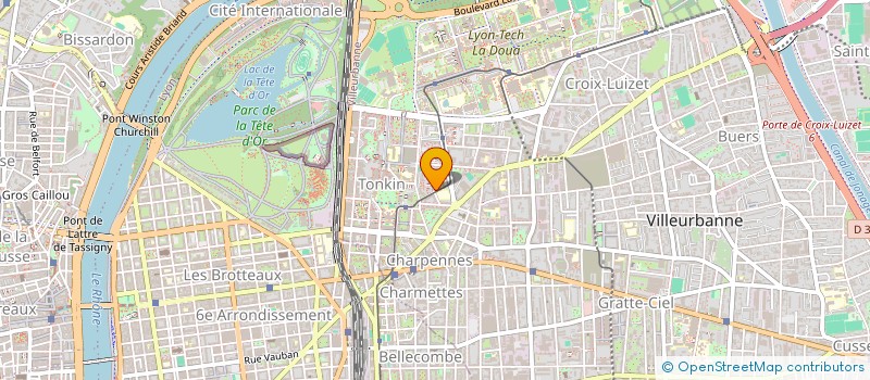 localisation de l'entreprise MONSIEUR PAUL SIMIAN  VILLEURBANNE