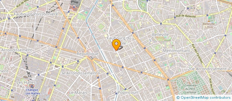 localisation de l'entreprise MONSIEUR PAUL SIMONNET  PARIS