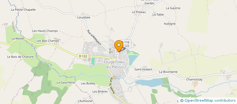 localisation de l'entreprise MONSIEUR PAUL SINGLETON à LANDIVY