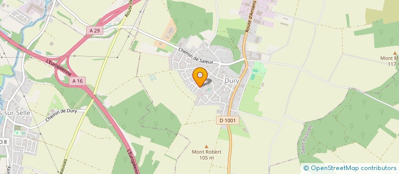 localisation de l'entreprise MONSIEUR PAUL SIRIEZ DE LONGEVILLE à DURY